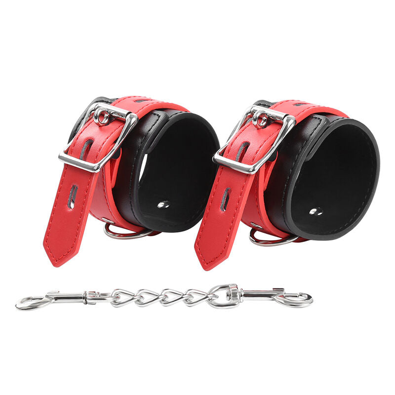 OHMAMA FETISH - HANDGELENKFESTSCHLGE MIT SCHLOSSSCHNALLE – BDSM-Zubehör Bild 6