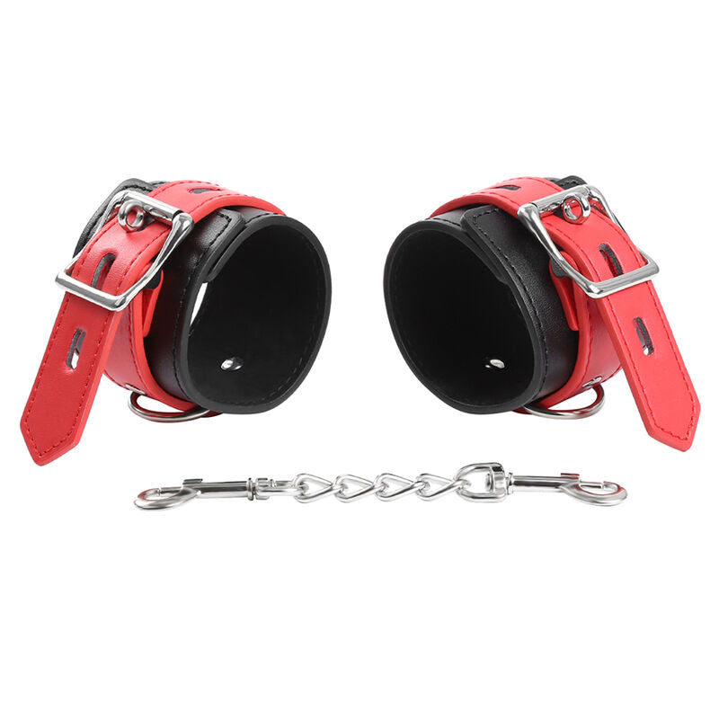 OHMAMA FETISH - HANDGELENKFESTSCHLGE MIT SCHLOSSSCHNALLE – BDSM-Zubehör Bild 8