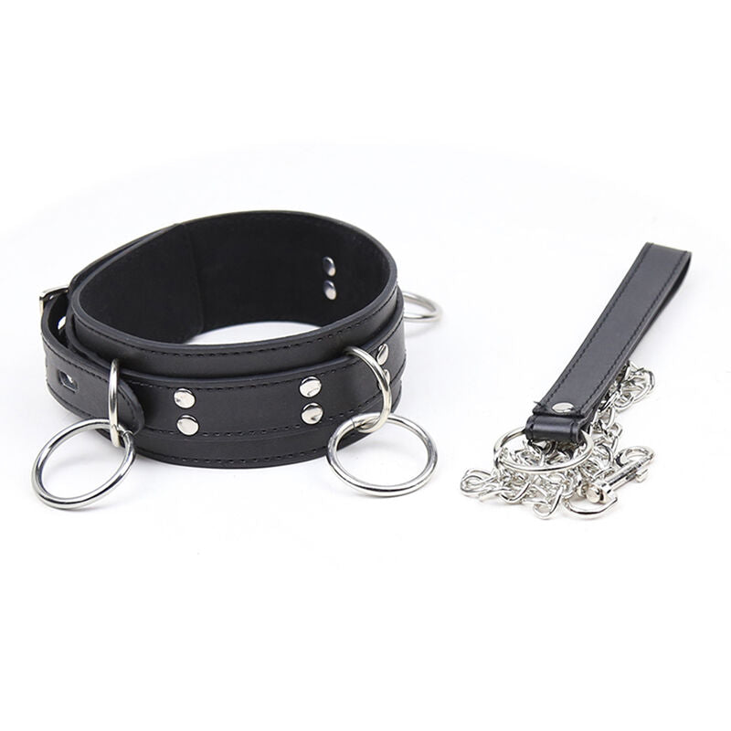 OHMAMA FETISH - SUBMISSION-HALSKETTE MIT 3 RINGEN – BDSM-Zubehör Bild 8
