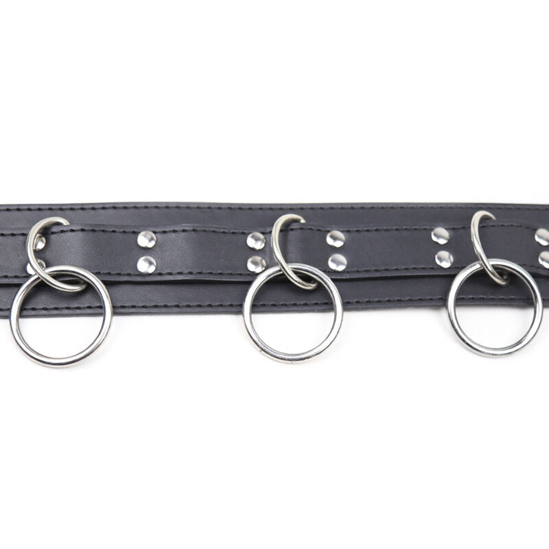 OHMAMA FETISH - SUBMISSION-HALSKETTE MIT 3 RINGEN – BDSM-Zubehör Bild 10