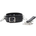 OHMAMA FETISH - SUBMISSION-HALSKETTE MIT 3 RINGEN – BDSM-Zubehör Bild 1
