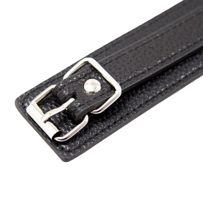 OHMAMA FETISH Halskette mit Schlangen­muster – Verstellbar, Lederimitat & Metallkette | Secret Pulse – BDSM-Zubehör Bild 7