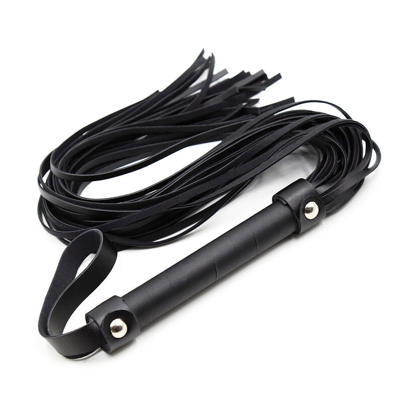OhMama Fetish Silberne Armbänder mit Peitsche 64 cm – BDSM & Bondage | Secret Pulse – Bondage-Fessel Bild 3
