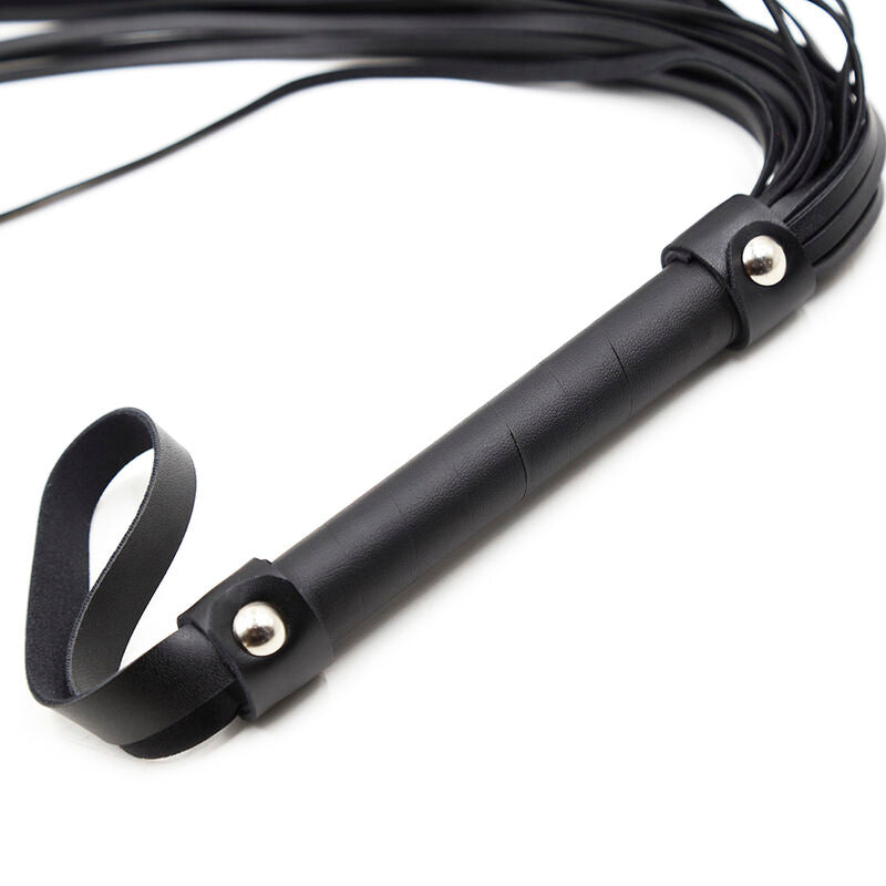 OhMama Fetish Silberne Armbänder mit Peitsche 64 cm – BDSM & Bondage | Secret Pulse – Bondage-Fessel Bild 6