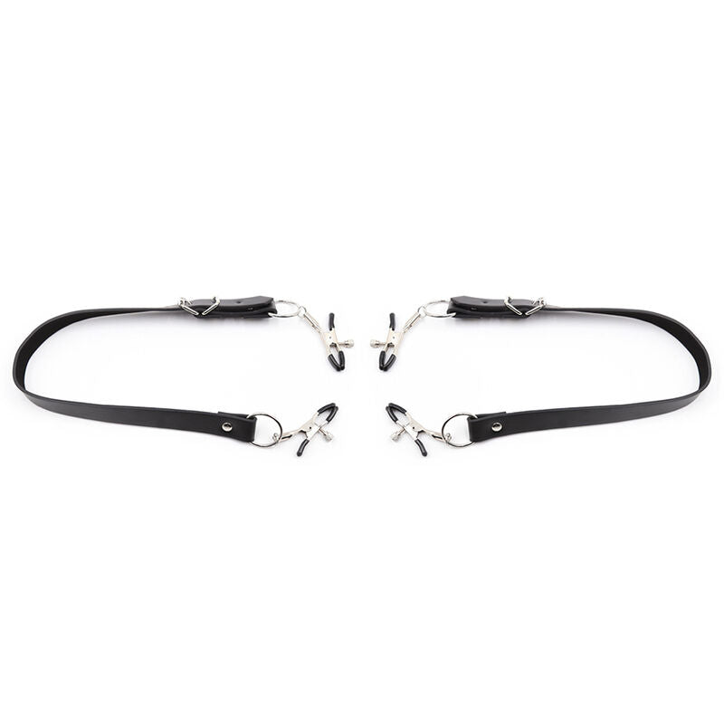 OHMAMA FETISH - KLITORISKLEMMEN MIT BEINRIEMEN Produktansicht und Details