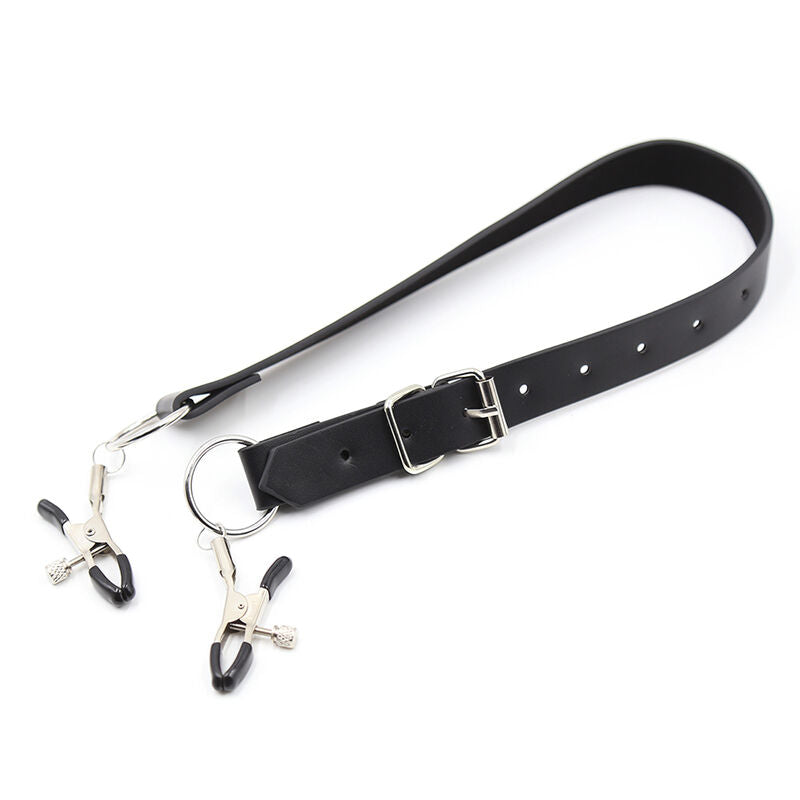 OHMAMA FETISH - KLITORISKLEMMEN MIT BEINRIEMEN Produktansicht und Details