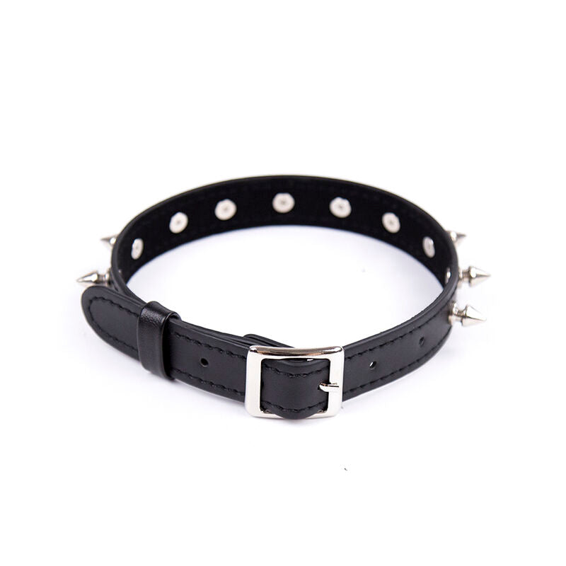 OHMAMA Fetish Spike Kragen – Punk Accessoire & Fetisch Halsband | Secret Pulse für sinnliche und diskrete Momente