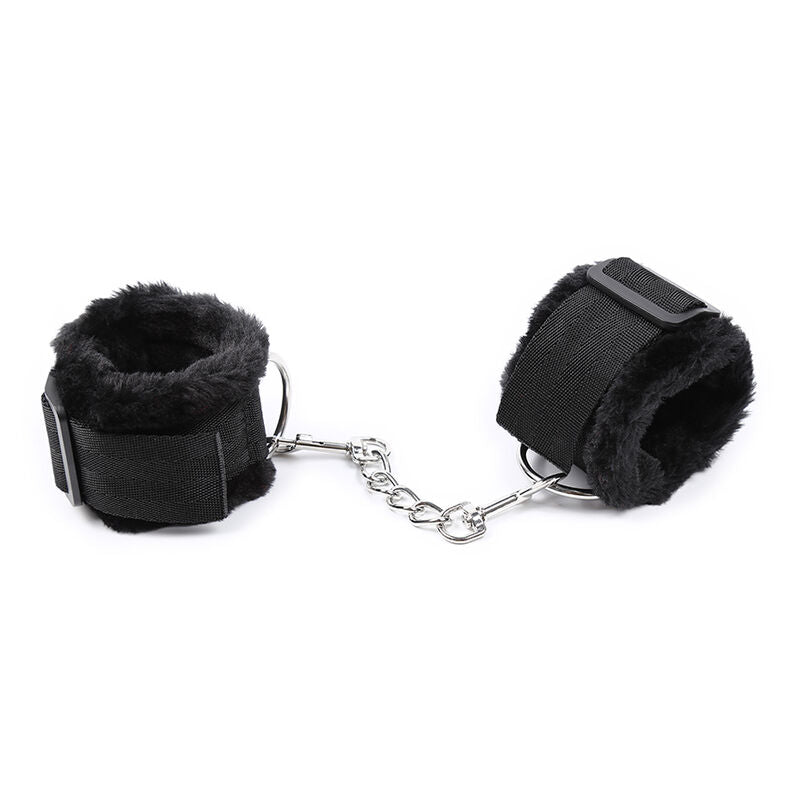 OHMAMA Fetish Furry Handgelenkfesseln – Weiche, verstellbare BDSM-Fesseln – Bondage-Fessel Bild 1