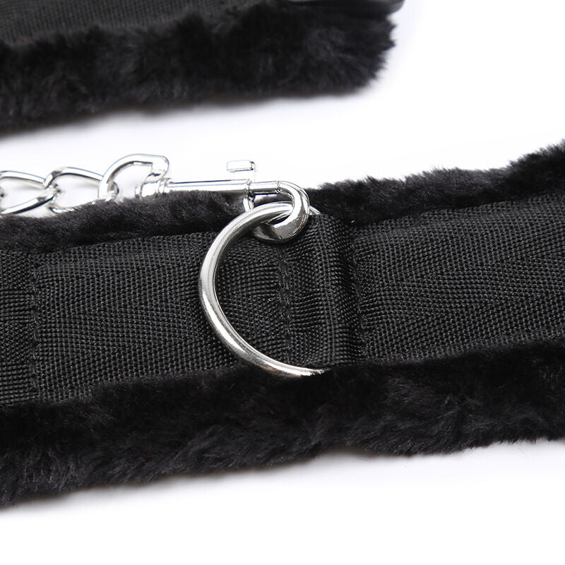 OHMAMA Fetish Furry Handgelenkfesseln – Weiche, verstellbare BDSM-Fesseln – Bondage-Fessel Bild 6