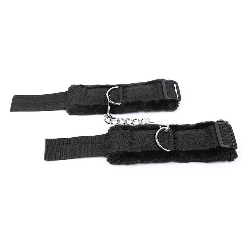 OHMAMA Fetish Furry Handgelenkfesseln – Weiche, verstellbare BDSM-Fesseln – Bondage-Fessel Bild 13