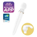 SATISFYER - DOUBLE WANDER APP WEISS Klitorisstimulator diskret online kaufen