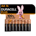 DURACELL - PLUS POWER 100 ALKALINE BATTERIE AA LR6 16 EINHEIT – Batterien Bild 1