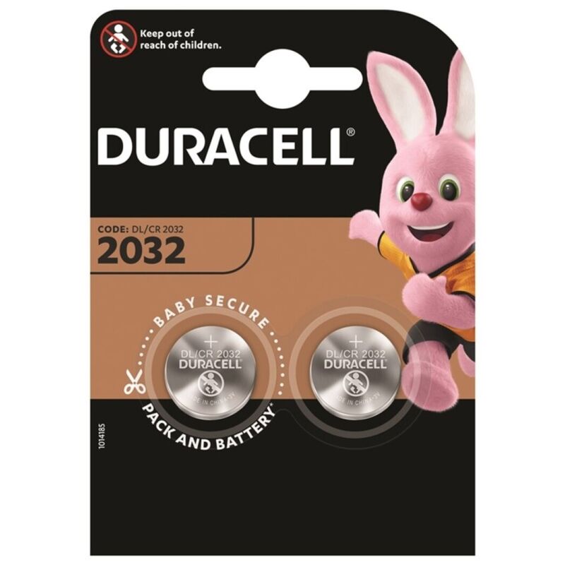 DURACELL - KNOPFBATTERIE LITIO CR2032 3V 2 EINHEIT – Batterien Bild 2