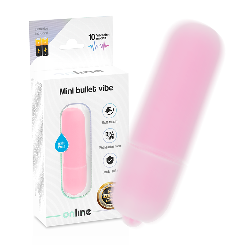 ONLINE - MINI ROSA VIBRATIONSKUGEL – Erotik-Zubehör Bild 2
