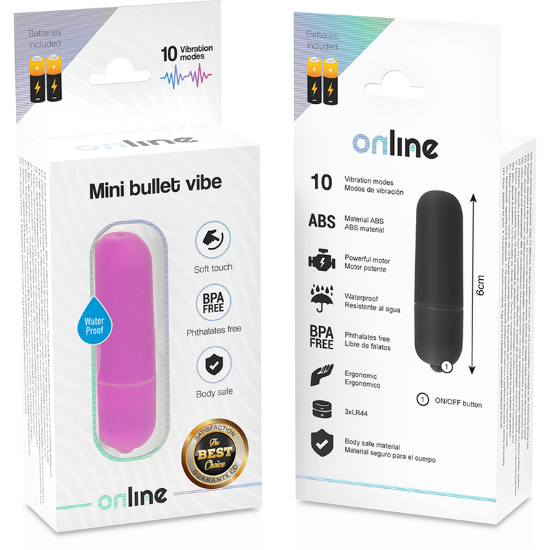 ONLINE - MINI LILA VIBRIERENDE KUGEL – Vibrator Bild 7