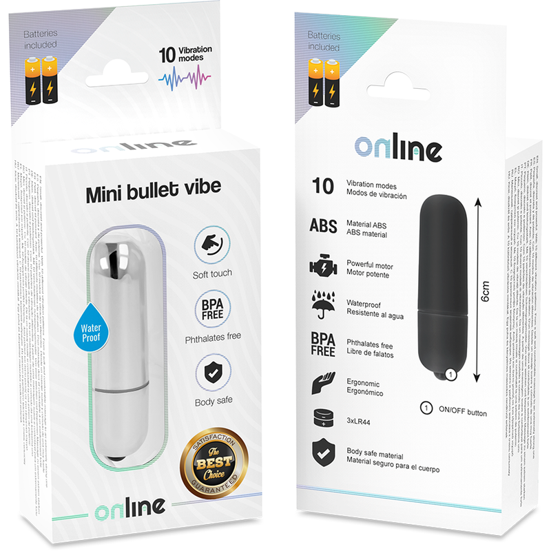 ONLINE - MINI SILBER VIBRIERENDE KUGEL – Vibrator Bild 8
