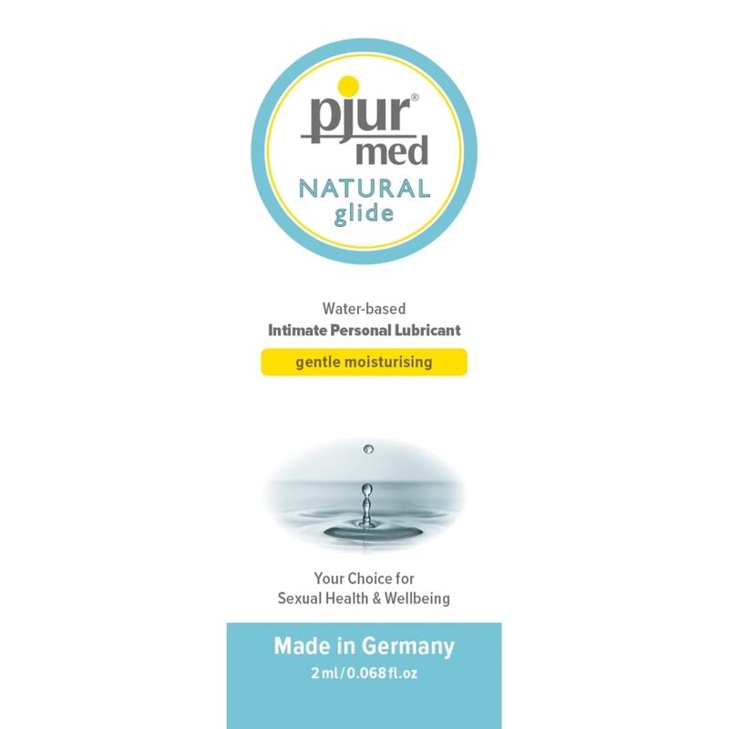 Enthalten in der Secret Pulse PJUR Mini-Gleitgel Box: PJUR - MED NATÜRLICHES SCHMIERMITTEL AUF WASSERBASIS 2 ML