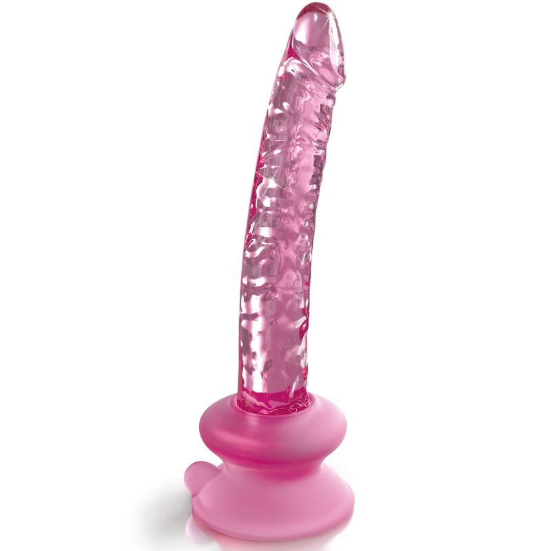 ICICLES Nr. 86 Glasdildo mit Saugnapf – Realistisches Phallus-Design, 17 cm realistischer Dildo diskret online kaufen