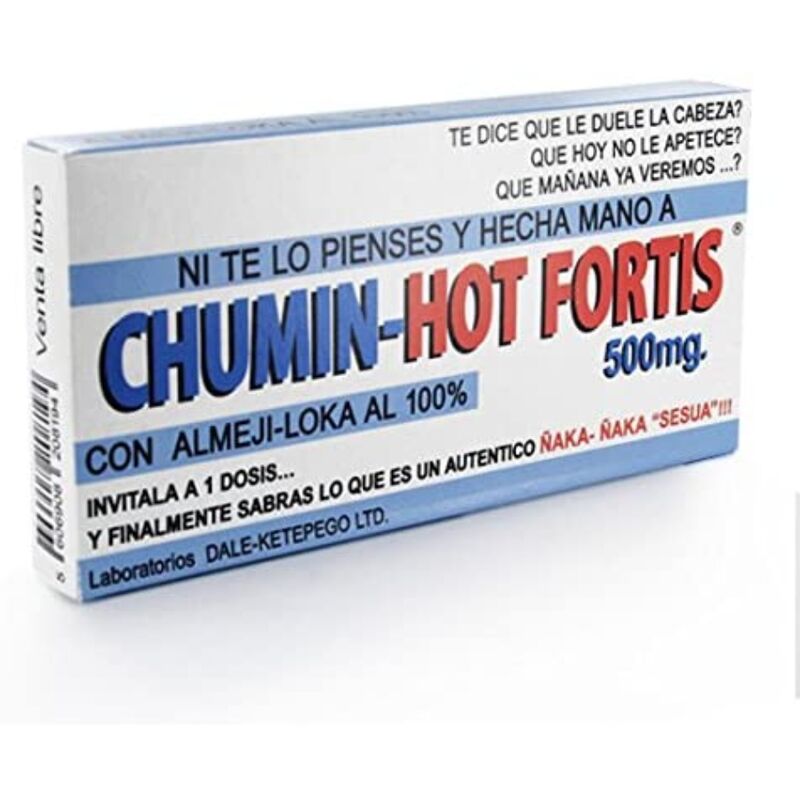 DIABLO GOLOSO - CHUMIN-HOT FORTIS SÜßIGKEITEN-BOX Detailansicht bei Secret Pulse
