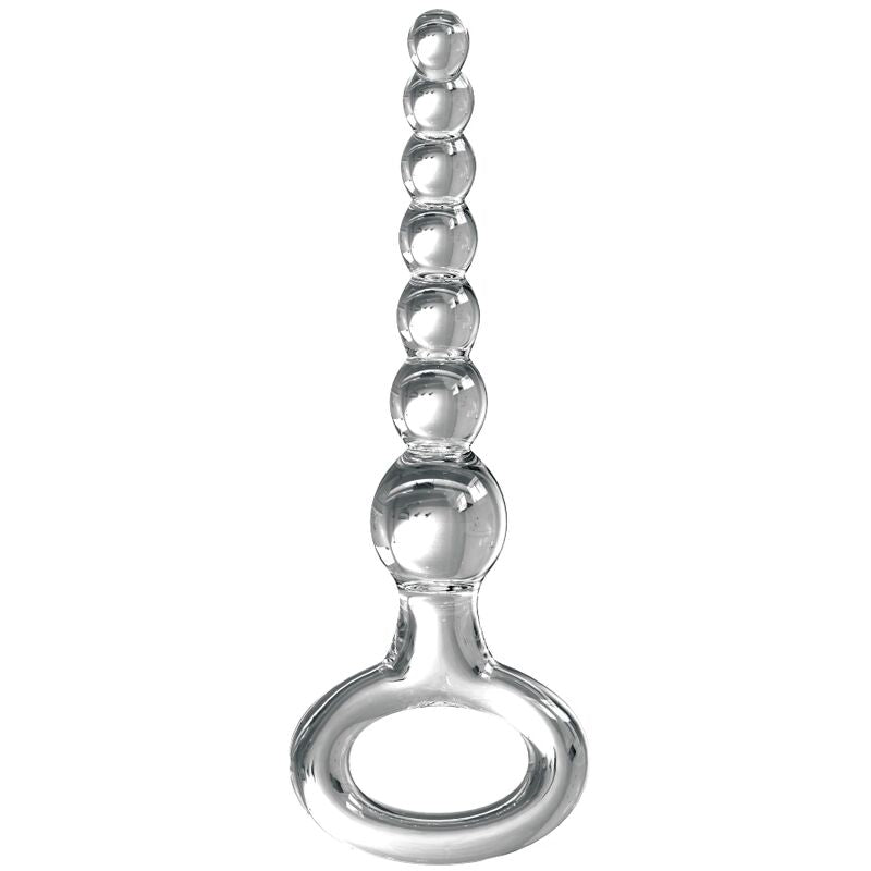 ICICLES N. 67 Glas Analstecker – Handgefertigter, hypoallergener Glasplug, 16,5 cm Analplug diskret online kaufen