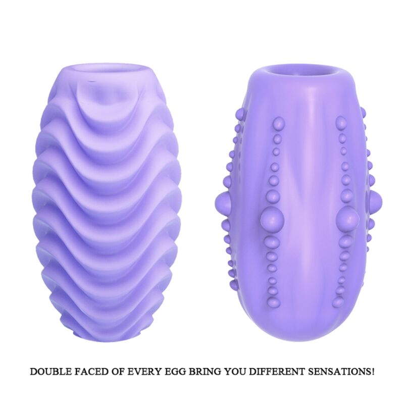 PRETTY LOVE - DOPPELSEITIGES LILA MASTURBATOR-EI hochwertiges Intimtoy