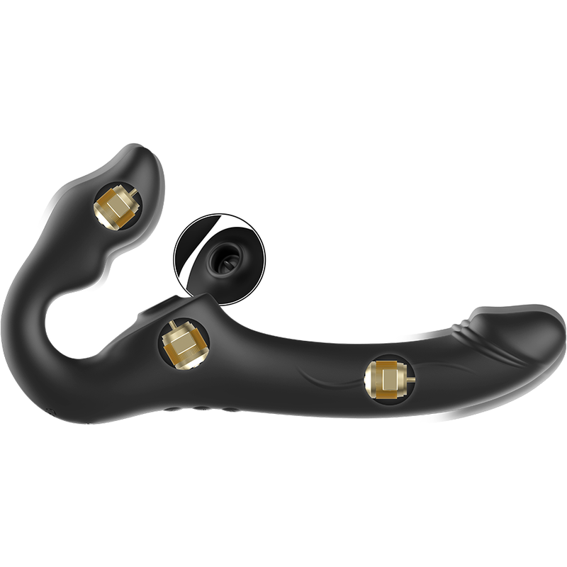 IBIZA - FERNBEDIENUNG, RIEMENLOSER VIBRATOR, 3 MOTOREN, 1000 KOMBINATIONEN. – Vibrator Bild 3