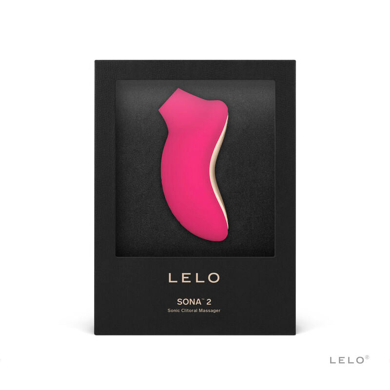 LELO Sona 2 Klitoris-Stimulator Kirsche– Wellen-Stimulation & 12 Modi Produktansicht und Details