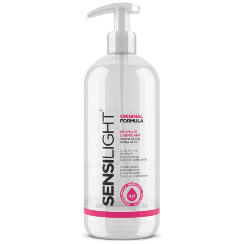 INTIMATELINE - SENSILIGHT ORIGINALFORMEL SCHMIERMITTEL AUF WASSERBASIS 500 ML für geschmeidige intime Momente