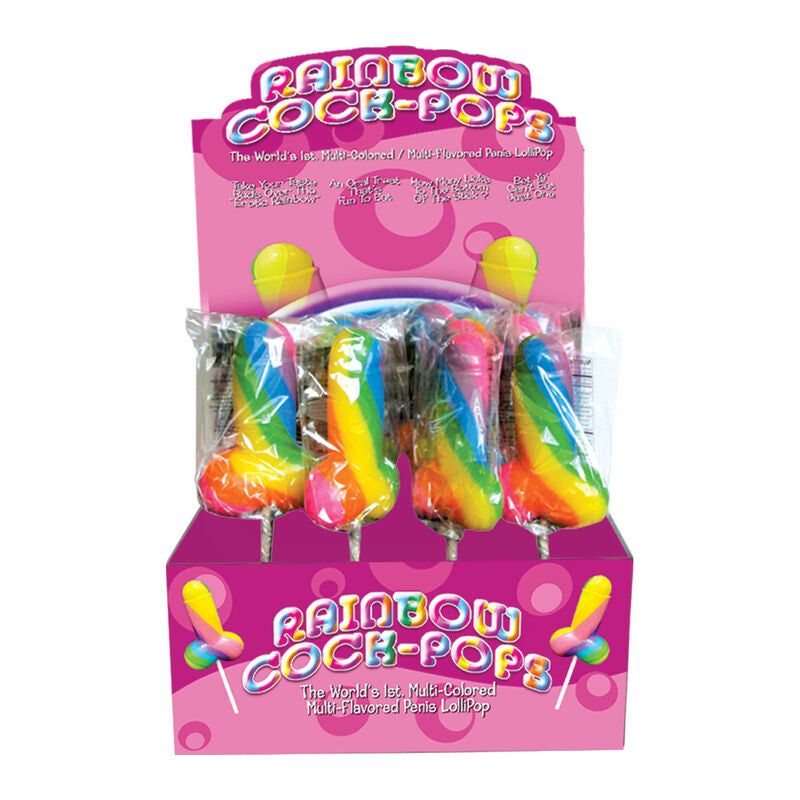 PRIDE - SPENCER & FLEETWOOD REGENBOGENSCHWANZ LGBT LOLLIPOP – Erotik-Süßigkeit Bild 3