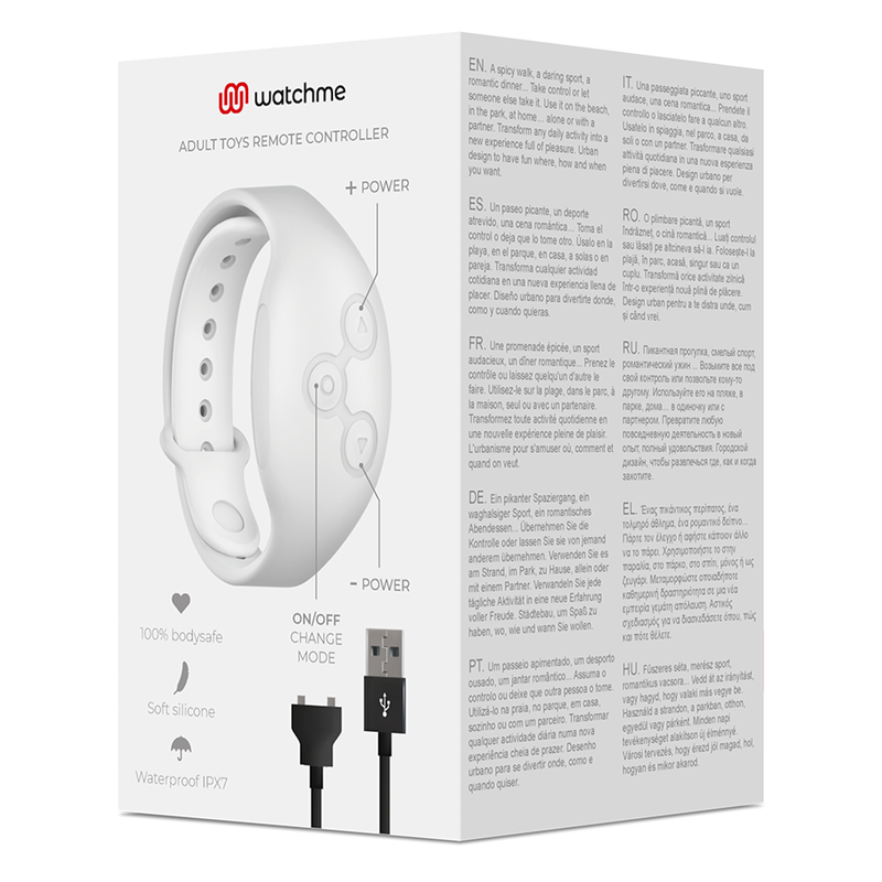 WATCHME Wireless Smartwatch – Steuerung für Sextoys, wasserdicht IPX7 – Erotik-Zubehör Bild 12
