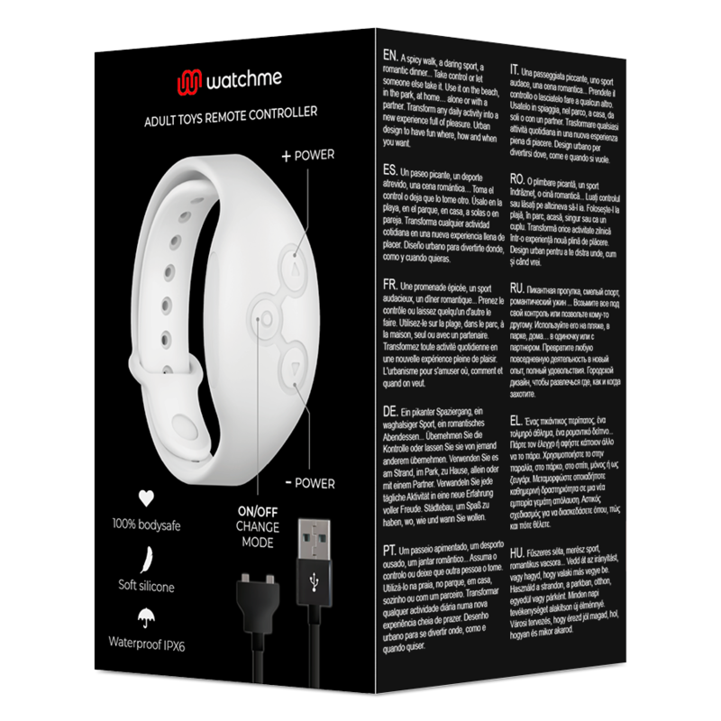 WATCHME ? DRAHTLOSE TECHNOLOGIE-FERNBEDIENUNGSUHR AUS JET UND KUPFER – Erotik-Zubehör Bild 23