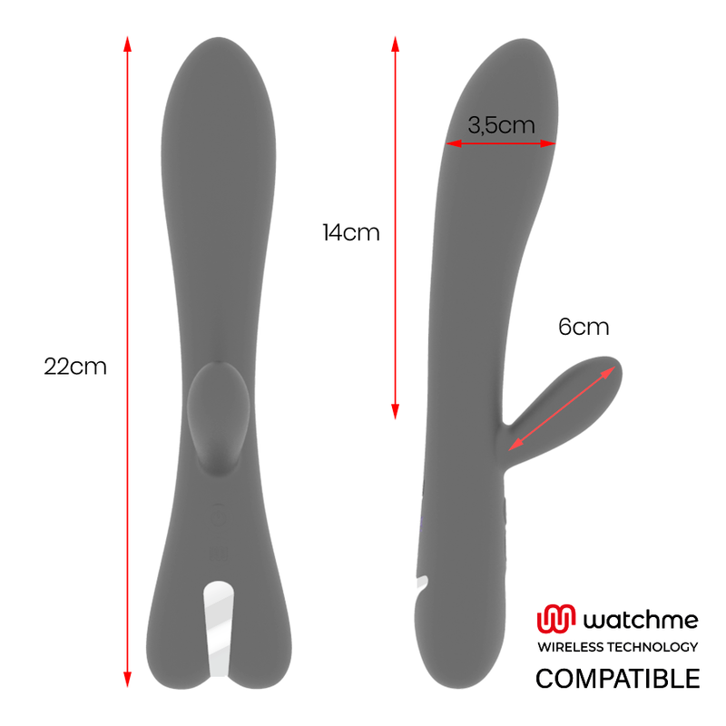 BRILLY GLAM - ERIK VIBRATOR WATCHME KOMPATIBEL MIT DRAHTLOSER TECHNOLOGIE – Vibrator Bild 6