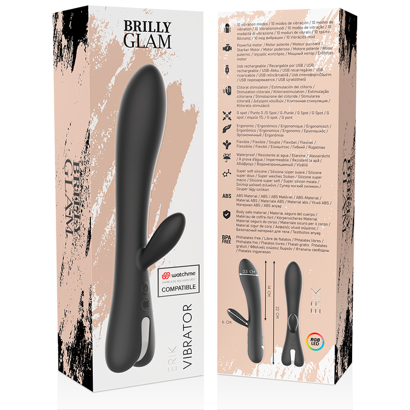 BRILLY GLAM - ERIK VIBRATOR WATCHME KOMPATIBEL MIT DRAHTLOSER TECHNOLOGIE – Vibrator Bild 21