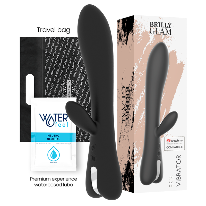 BRILLY GLAM - ERIK VIBRATOR WATCHME KOMPATIBEL MIT DRAHTLOSER TECHNOLOGIE – Vibrator Bild 2