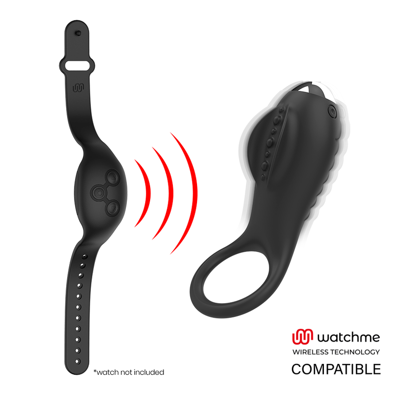 BRILLY GLAM - ALAN COCK RING WATCHME KOMPATIBEL MIT DRAHTLOSER TECHNOLOGIE – Erotik-Zubehör Bild 4