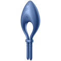 SATISFYER - BULLSEYE RING VIBRATOR APP BLAU Klitorisstimulator diskret online kaufen