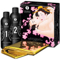 SHUNGA - ORIENTALISCHES KÖRPER-ZU-KÖRPER-EROTISCHES MASSAGEGEL ERDBEER UND CAVA Massagegel diskret online kaufen