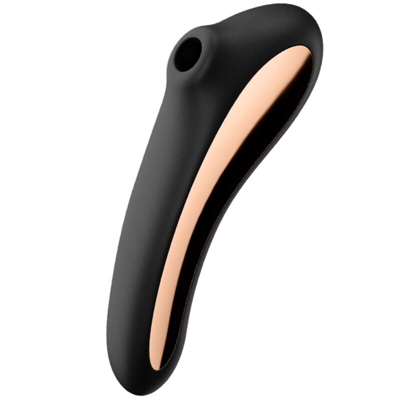 SATISFYER - DUAL KISS AIR PULSE VIBRATOR SCHWARZ Klitorisstimulator diskret online kaufen