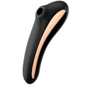 SATISFYER - DUAL KISS AIR PULSE VIBRATOR SCHWARZ Klitorisstimulator diskret online kaufen