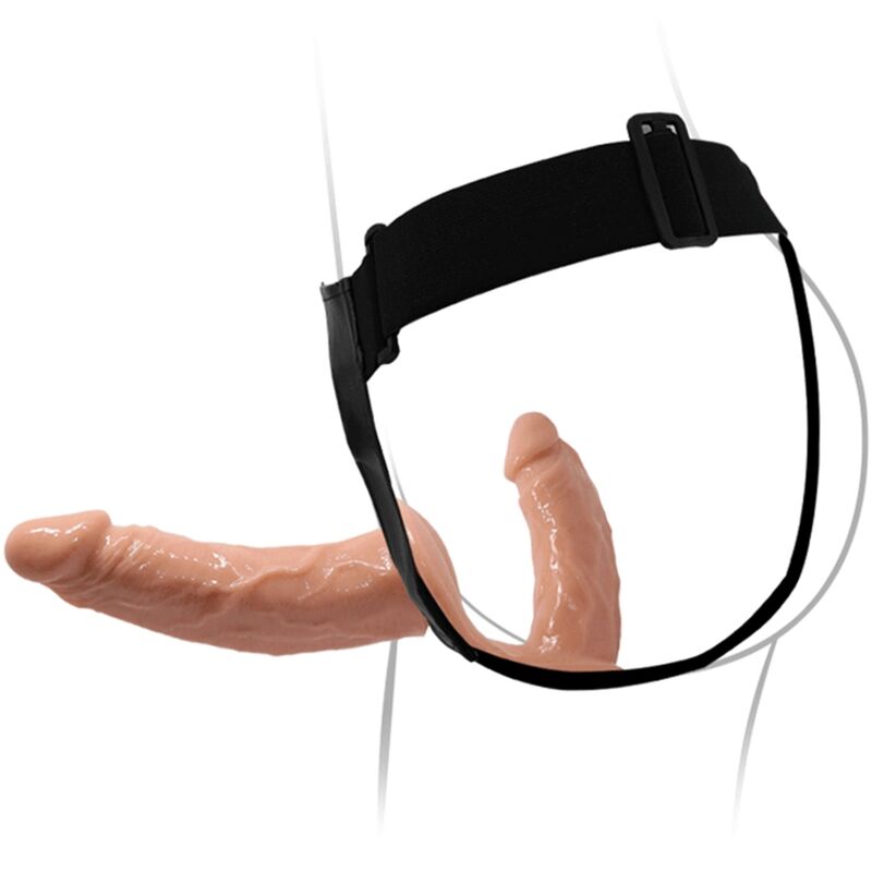 BAILE - ULTRA LEIDENSCHAFTLICHER DOPPELTE DILDOS MIT GESCHIRR bei Secret Pulse im Erotikshop