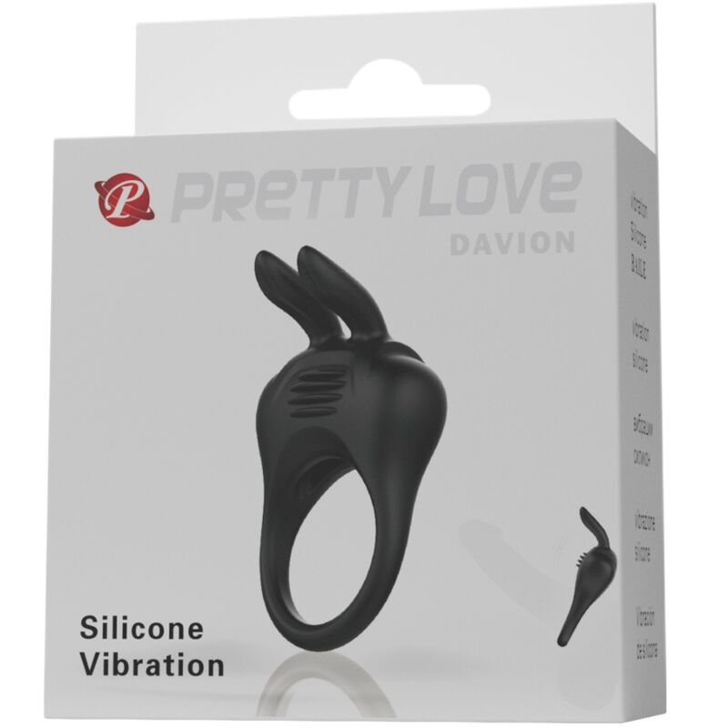 PRETTY LOVE - DAVION RABBIT VIBRATORRING Rabbit Vibrator diskret online kaufen