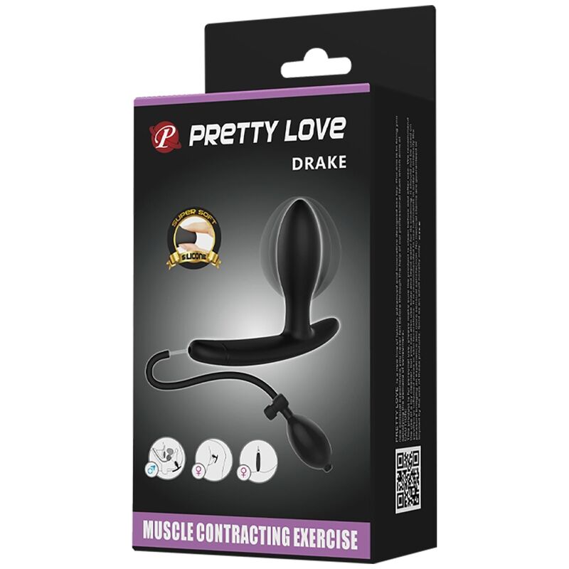 PRETTY LOVE - DRAKE AUFBLASBARER ANALSTECKER bei Secret Pulse im Erotikshop