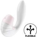 SATISFYER - SUPERNOVA LUFTPULSSTIMULATOR & VIBRATION WEISS Klitorisstimulator diskret online kaufen