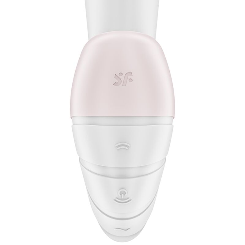 SATISFYER - SUPERNOVA LUFTPULSSTIMULATOR & VIBRATION WEISS hochwertiges Sextoy bei Secret Pulse