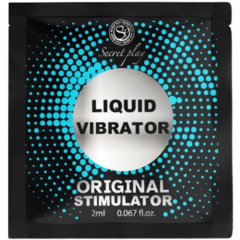 SECRETPLAY - FLÜSSIGER VIBRATOR UNISEX STIMULATOR 2 ML Vibrator diskret online kaufen