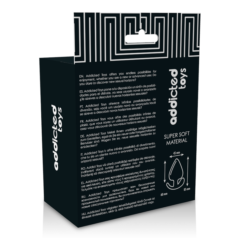 ADDICTED TOYS - ANALPLUG 8.5 CM Produktansicht und Details