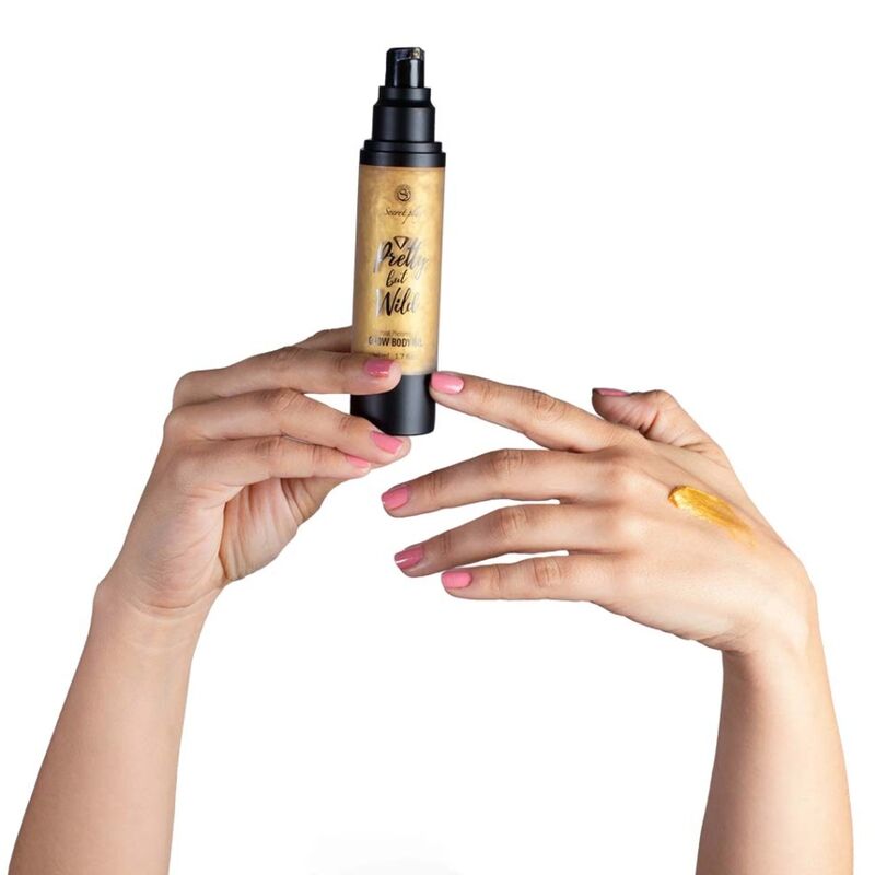 SecretPlay Pretty But Wild Glow Körperöl 50 ml – Sinnlich & Pflegend – Erotik-Zubehör Bild 3