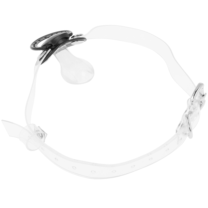 OHMAMA FETISCH TRANSPARENTER SCHNULLER Knebel Ballknebel diskret online kaufen