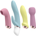 SATISFYER - MARVELOUS FOUR VIBRATOR UND LUFTPULSSET Klitorisstimulator diskret online kaufen