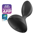 Satisfyer Sweet Seal Vibrationsplug Schwarz – Unisex, Wasserdicht, App-kompatibel Klitorisstimulator diskret online kaufen